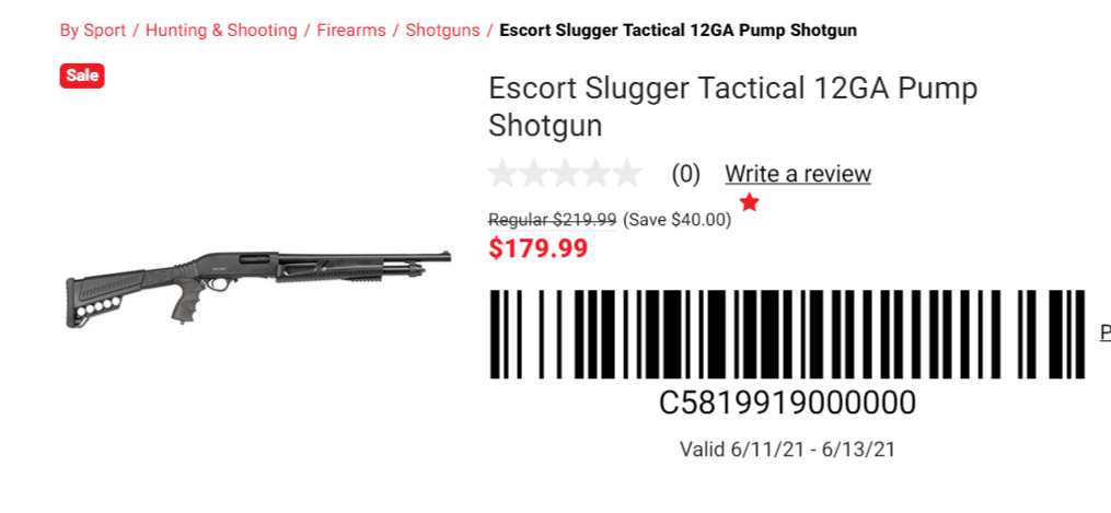 Name:  Slugger Tactical 12GA Pump Shotgun.jpg
Views: 585
Size:  69.2 KB